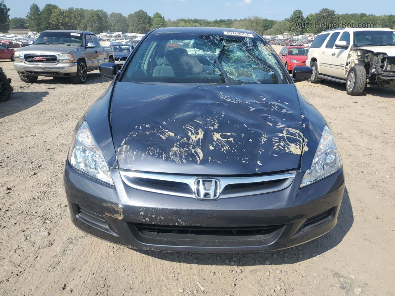 2007 Honda Accord Se Charcoal vin: 1HGCM56307A228778