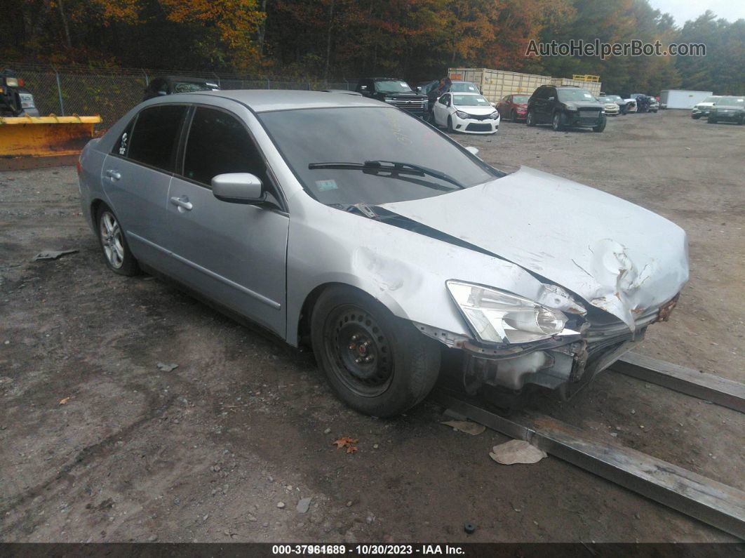 2003 Honda Accord 2.4 Lx Silver vin: 1HGCM56313A073409