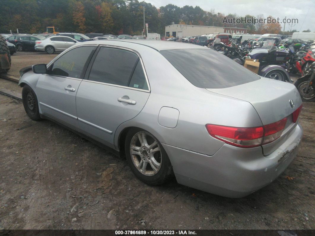 2003 Honda Accord 2.4 Lx Silver vin: 1HGCM56313A073409