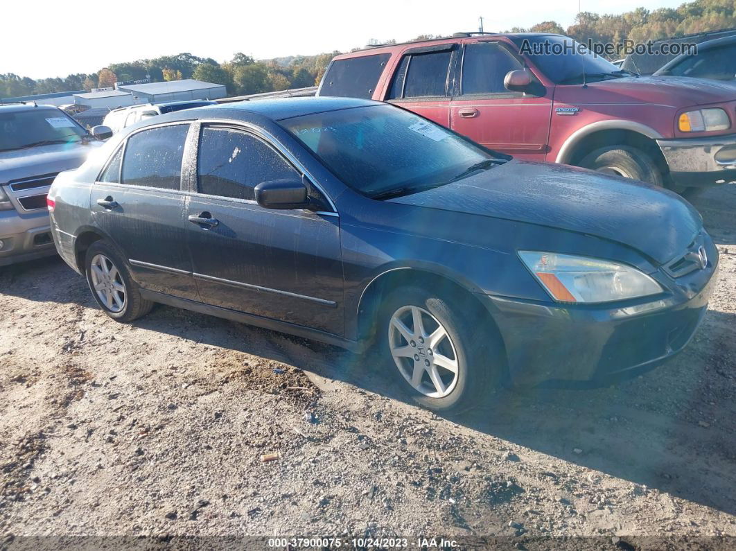 2003 Honda Accord Sdn Lx Dark Blue vin: 1HGCM56313A090713