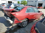 2007 Honda Accord Se Темно-бордовый vin: 1HGCM56317A010431