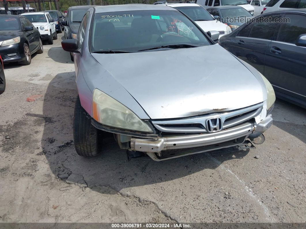 2007 Honda Accord 2.4 Se Silver vin: 1HGCM56317A174634