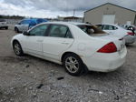 2007 Honda Accord Se White vin: 1HGCM56317A194978