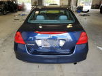 2007 Honda Accord Se Blue vin: 1HGCM56327A054289