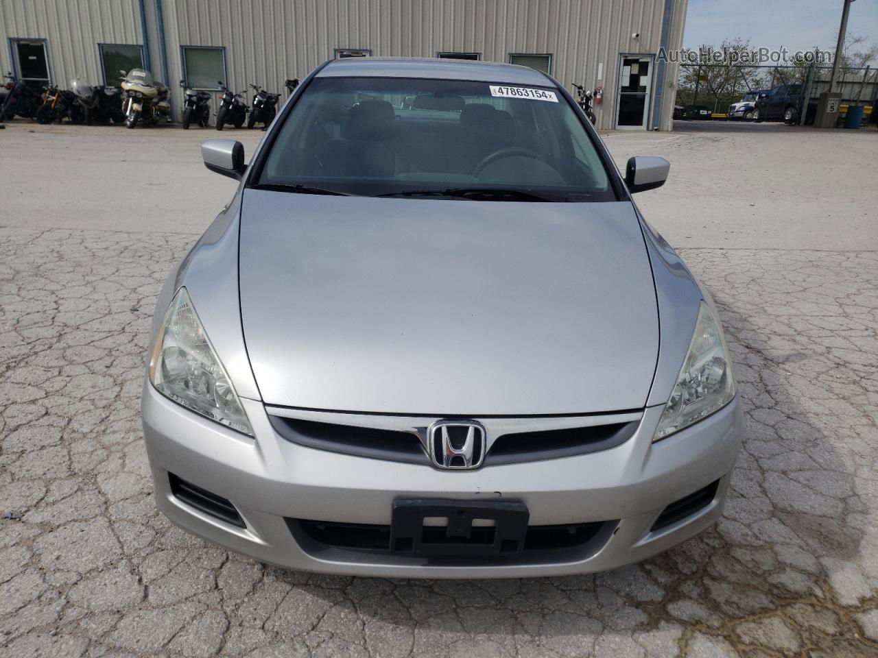 2007 Honda Accord Se Silver vin: 1HGCM56327A148365