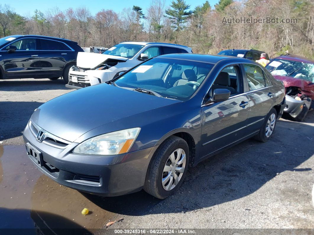 2007 Honda Accord 2.4 Se Gray vin: 1HGCM56327A201274