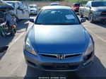 2007 Honda Accord 2.4 Se Light Blue vin: 1HGCM56337A125225