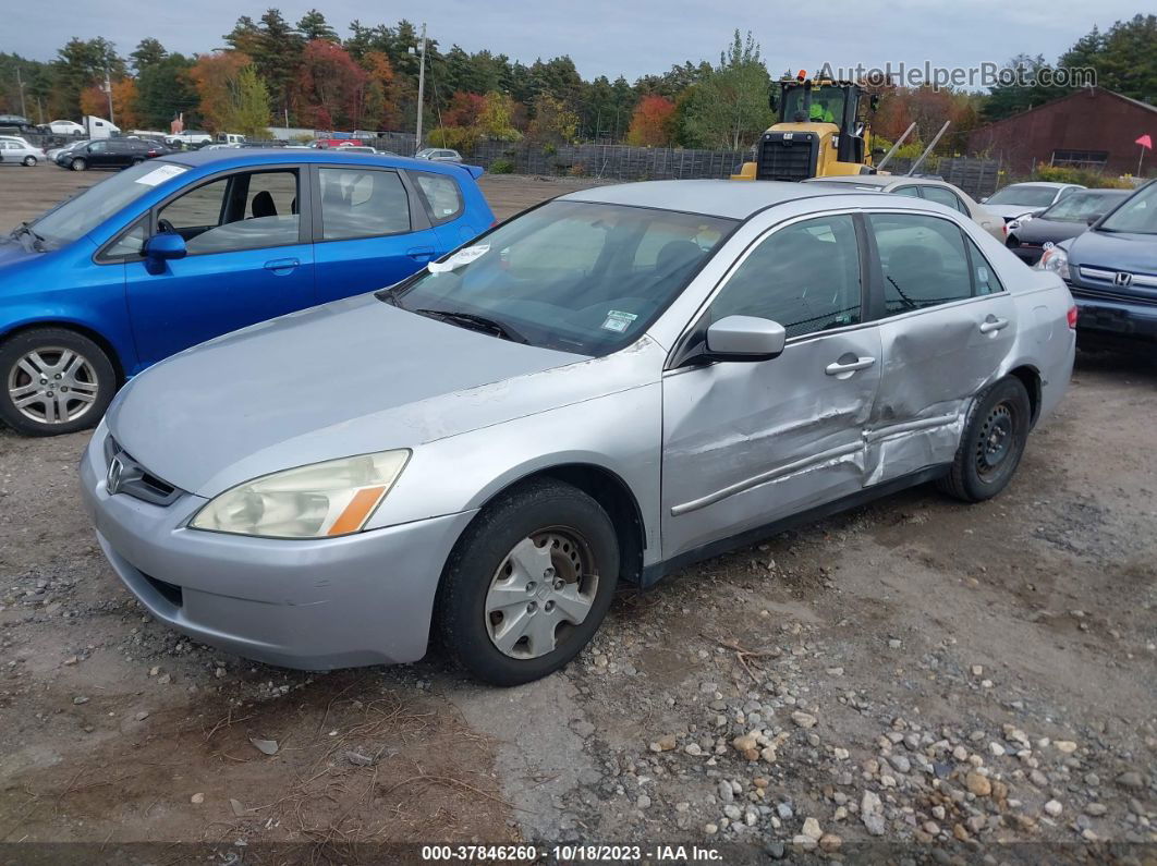 2003 Honda Accord 2.4 Lx Серебряный vin: 1HGCM56343A105978