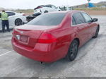 2007 Honda Accord 2.4 Se Red vin: 1HGCM56347A006969