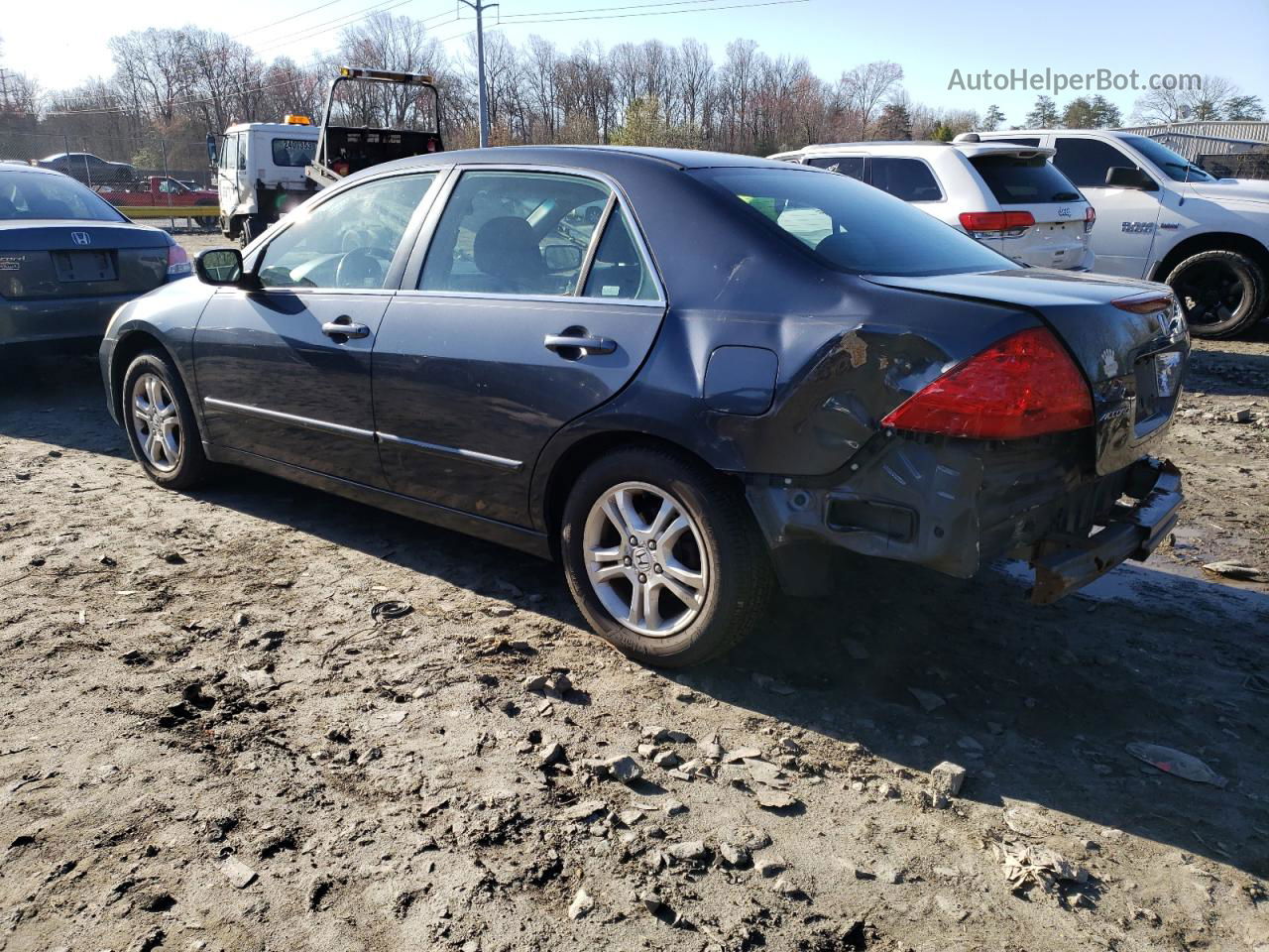 2007 Honda Accord Se Charcoal vin: 1HGCM56347A012786