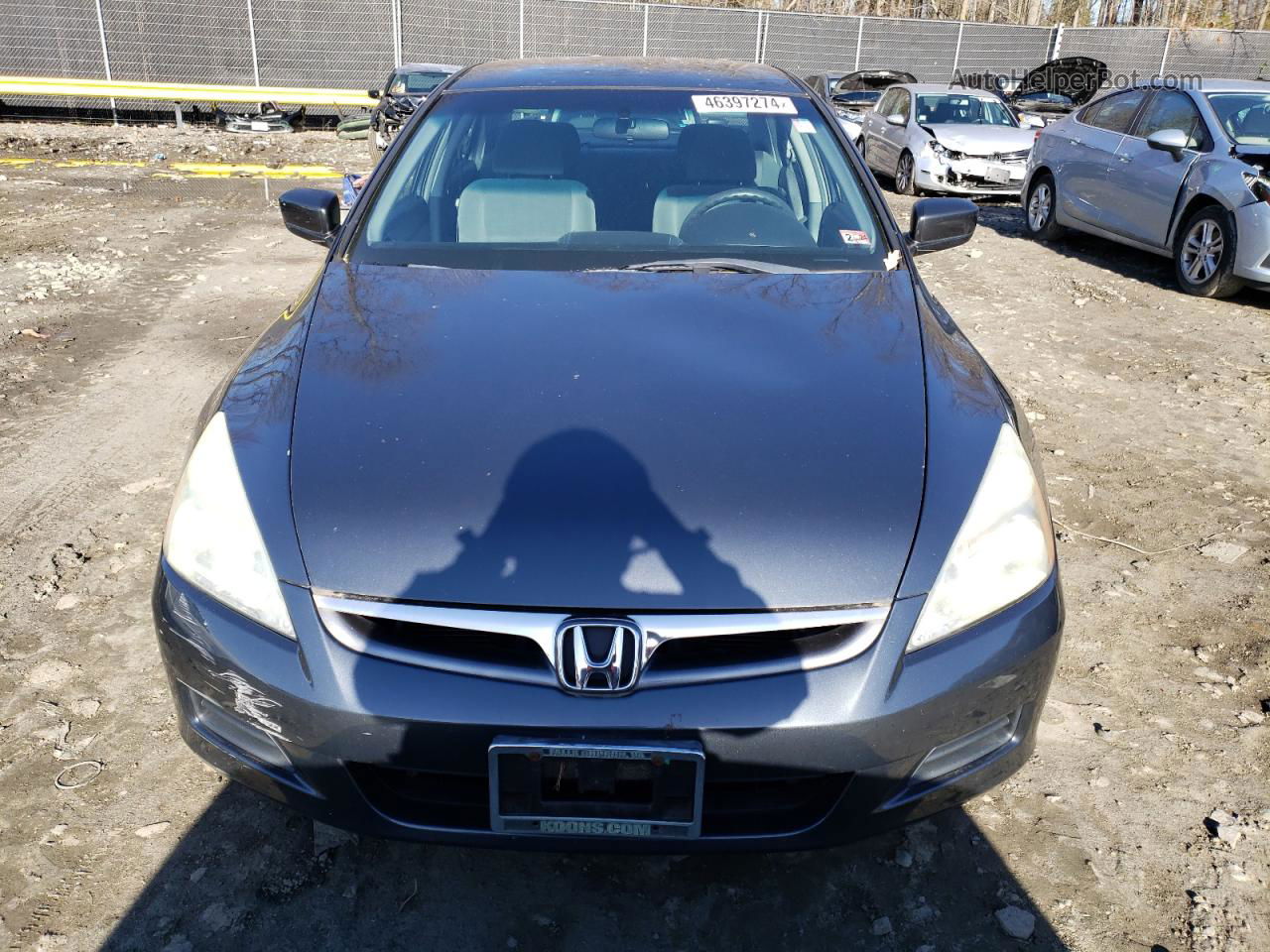 2007 Honda Accord Se Charcoal vin: 1HGCM56347A012786