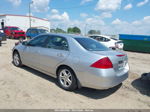 2007 Honda Accord 2.4 Se Silver vin: 1HGCM56347A201695