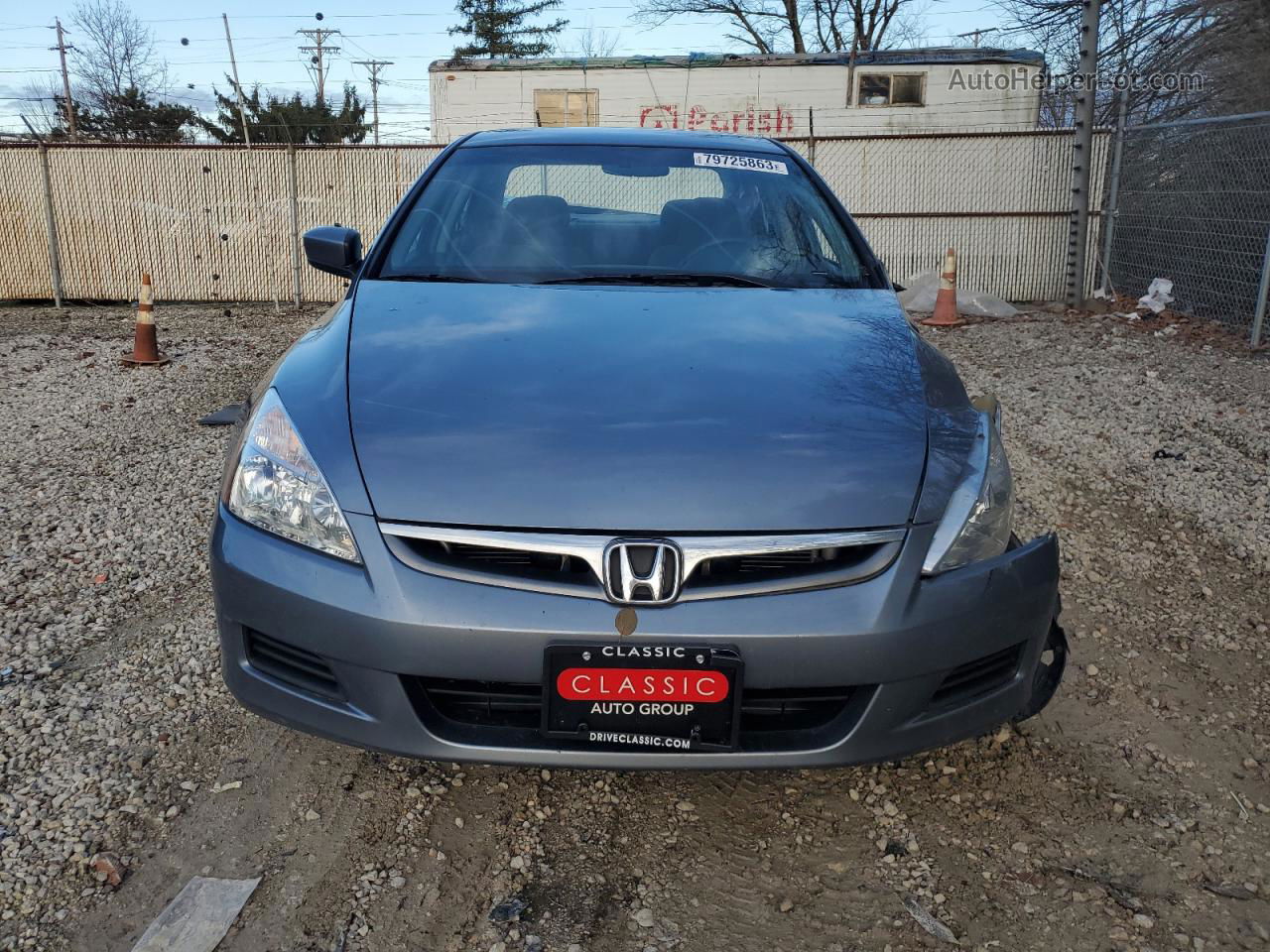 2007 Honda Accord Se Blue vin: 1HGCM56357A183773