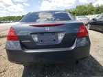 2007 Honda Accord Se Синий vin: 1HGCM56367A052187