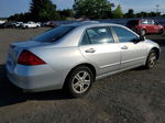 2007 Honda Accord Se Silver vin: 1HGCM56367A144089