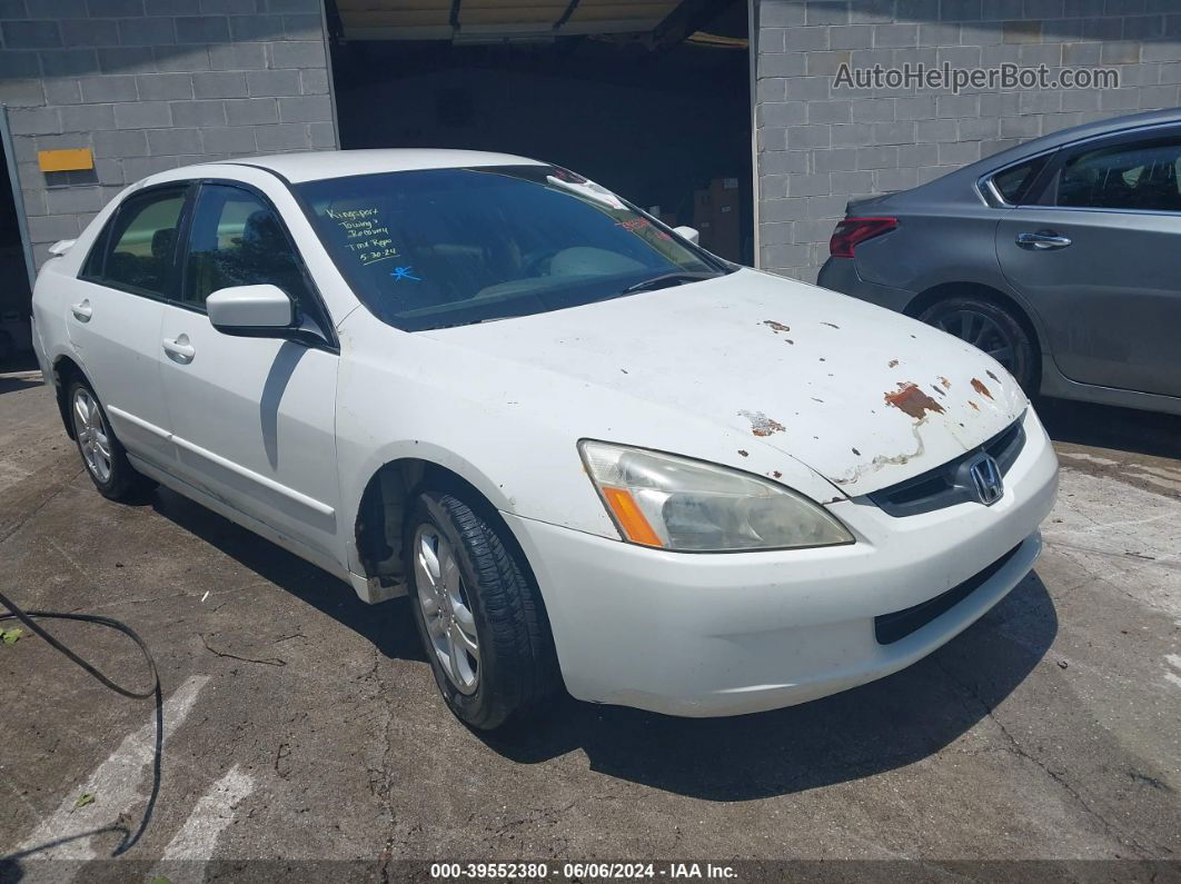 2007 Honda Accord 2.4 Se White vin: 1HGCM56377A000907