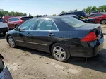 2007 Honda Accord Se Black vin: 1HGCM56377A058922