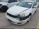 2007 Honda Accord 2.4 Se White vin: 1HGCM56377A140858