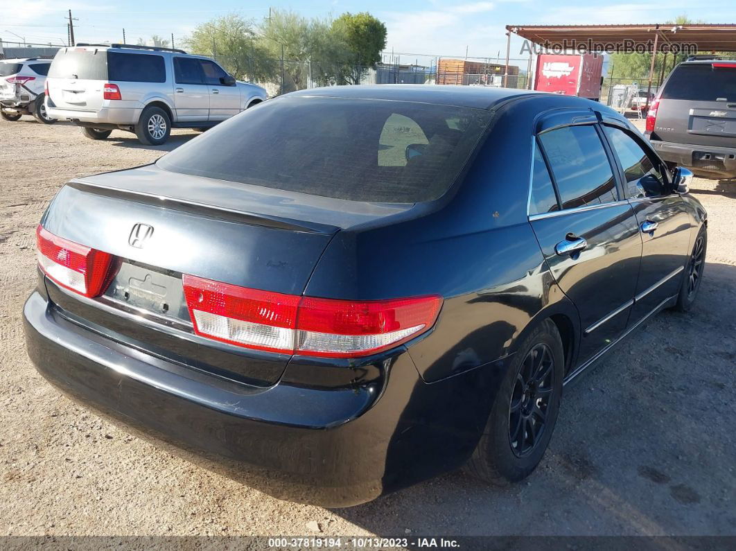 2003 Honda Accord Sdn Lx Black vin: 1HGCM56383A120564