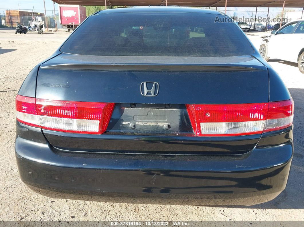 2003 Honda Accord Sdn Lx Black vin: 1HGCM56383A120564