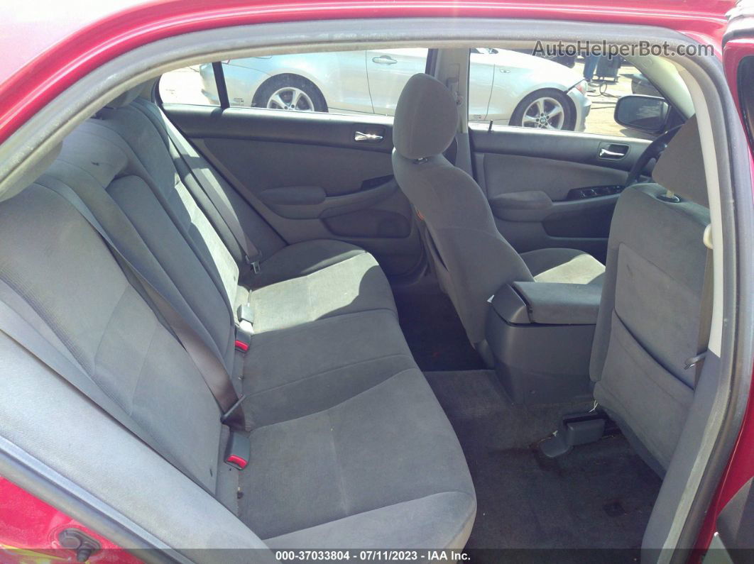 2007 Honda Accord Sdn Lx Se Red vin: 1HGCM56387A021975