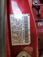 2007 Honda Accord Se Red vin: 1HGCM56387A067354