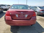 2007 Honda Accord Se Красный vin: 1HGCM56387A128427