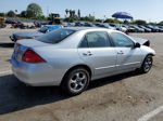 2007 Honda Accord Se Silver vin: 1HGCM56387A181791