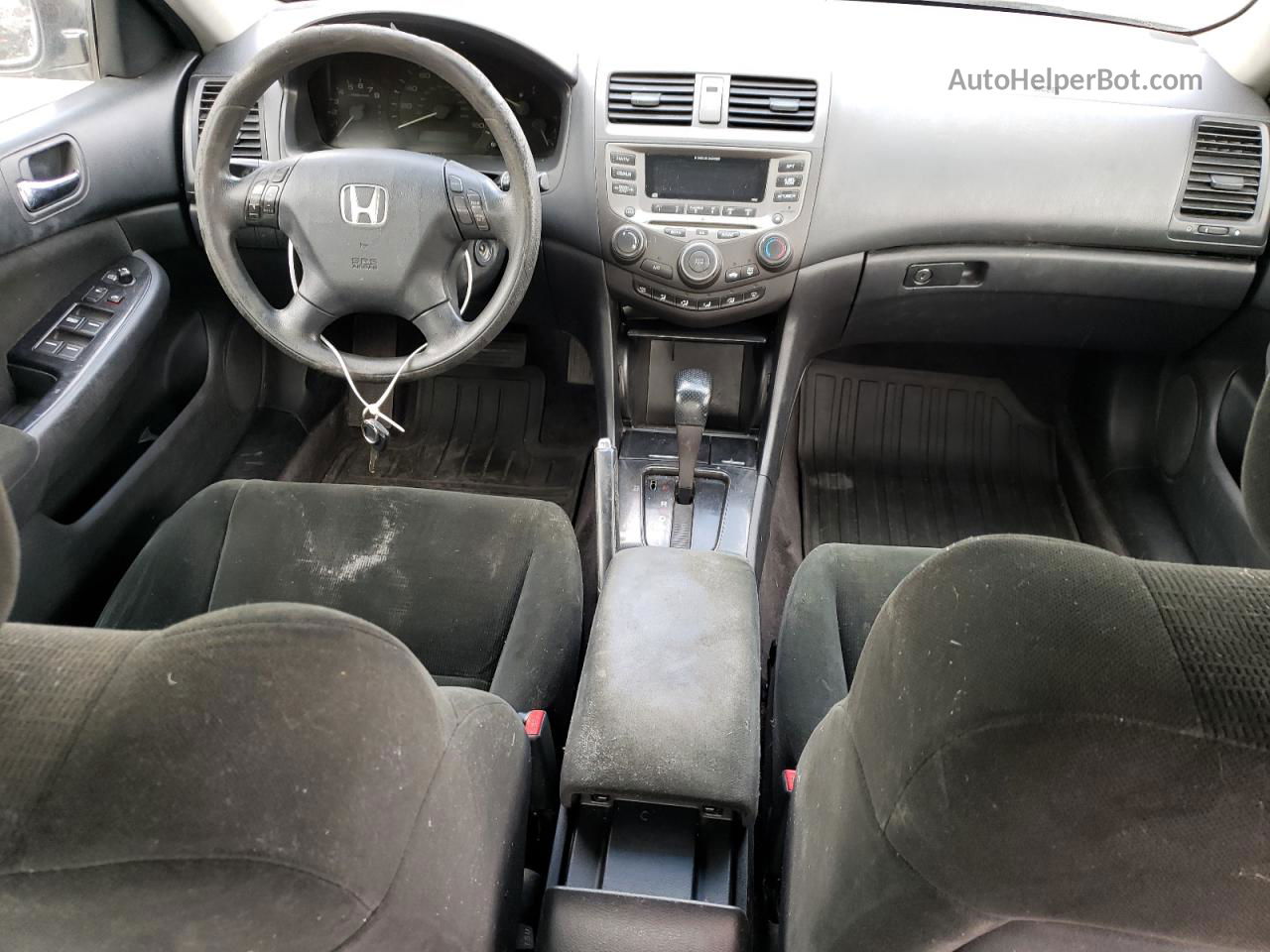 2007 Honda Accord Se Silver vin: 1HGCM56387A189602