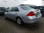 2007 Honda Accord Se Silver vin: 1HGCM56387A201697