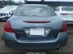 2007 Honda Accord Sdn Lx Se Blue vin: 1HGCM56397A074409