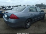 2007 Honda Accord Sdn Lx Se Blue vin: 1HGCM56397A074409