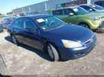 2007 Honda Accord 2.4 Se Blue vin: 1HGCM56397A229105