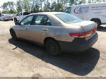 2003 Honda Accord Sdn Lx Gold vin: 1HGCM563X3A018988