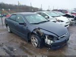 2007 Honda Accord 2.4 Se Синий vin: 1HGCM563X7A003218