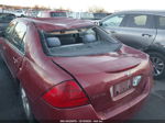 2007 Honda Accord 2.4 Se Красный vin: 1HGCM563X7A008371