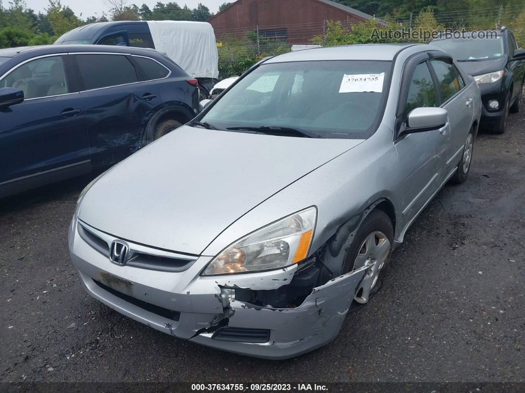 2007 Honda Accord Sdn Lx Se Silver vin: 1HGCM563X7A144306