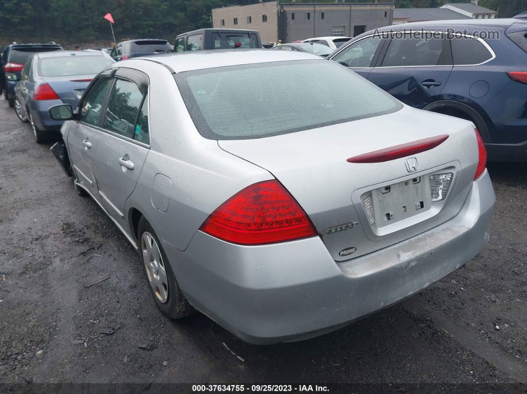 2007 Honda Accord Sdn Lx Se Silver vin: 1HGCM563X7A144306