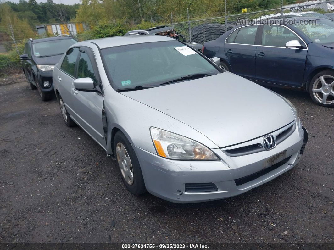 2007 Honda Accord Sdn Lx Se Silver vin: 1HGCM563X7A144306