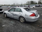 2007 Honda Accord Se Silver vin: 1HGCM563X7A144712