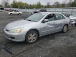 2007 Honda Accord Se Silver vin: 1HGCM563X7A144712