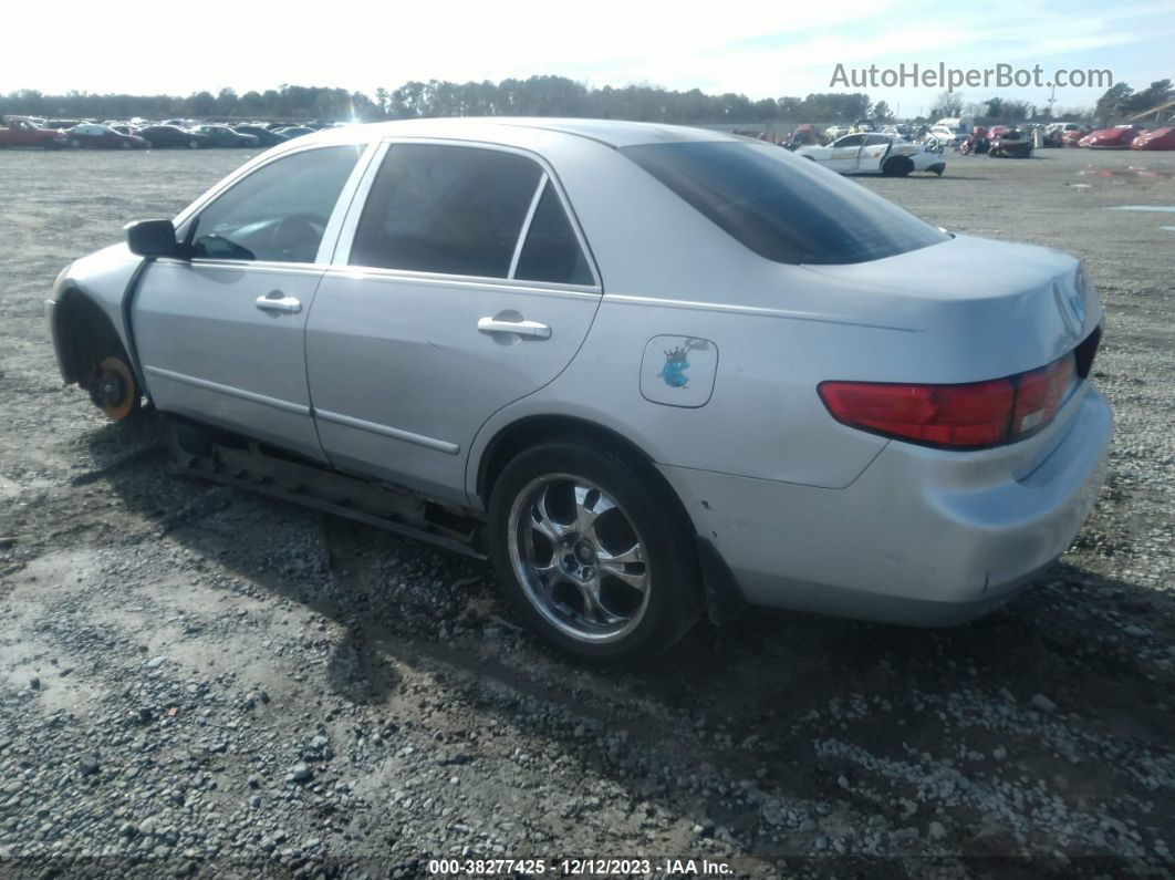 2005 Honda Accord Sdn Lx Silver vin: 1HGCM56405A004187