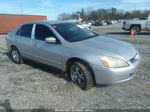 2005 Honda Accord Sdn Lx Silver vin: 1HGCM56405A004187