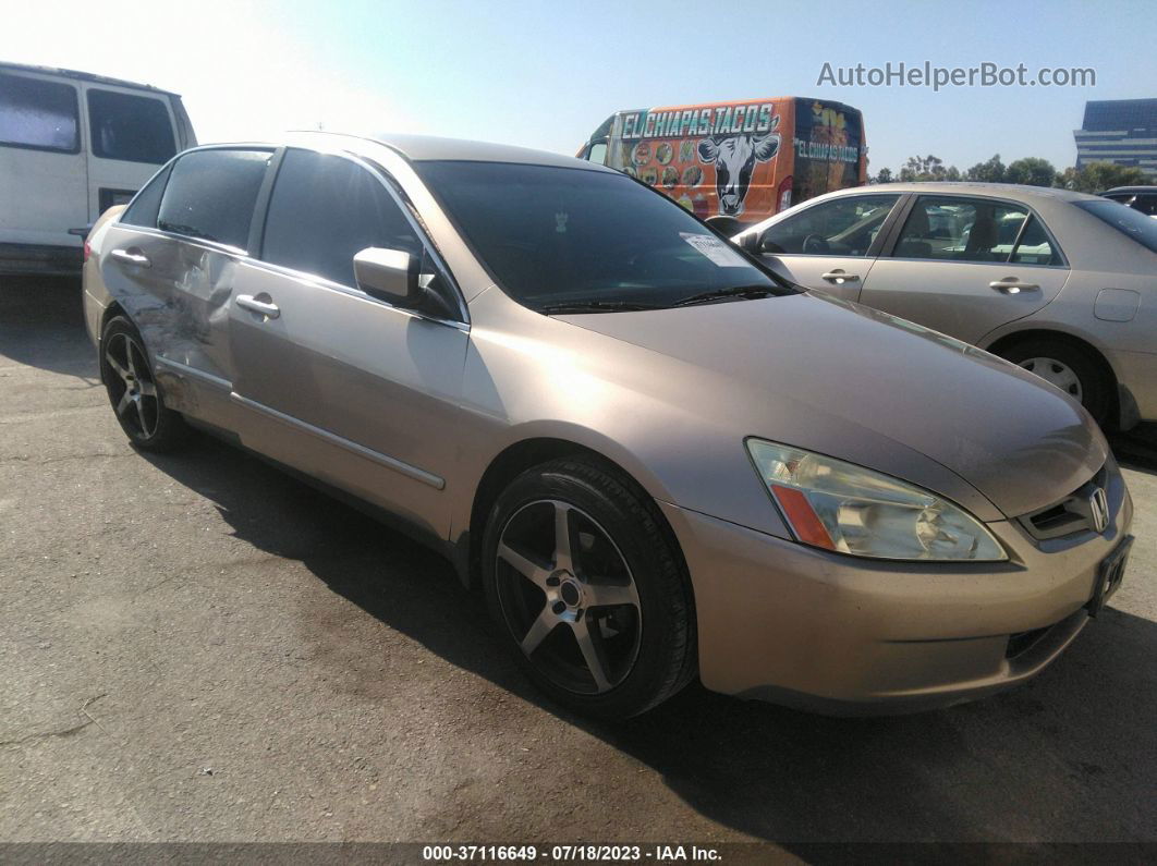 2005 Honda Accord Sdn Lx Brown vin: 1HGCM56405A075972