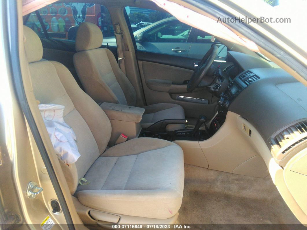 2005 Honda Accord Sdn Lx Brown vin: 1HGCM56405A075972