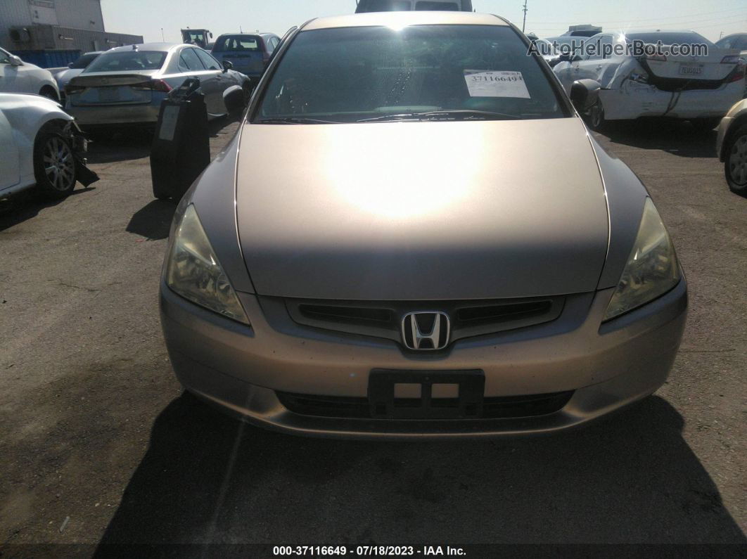 2005 Honda Accord Sdn Lx Коричневый vin: 1HGCM56405A075972