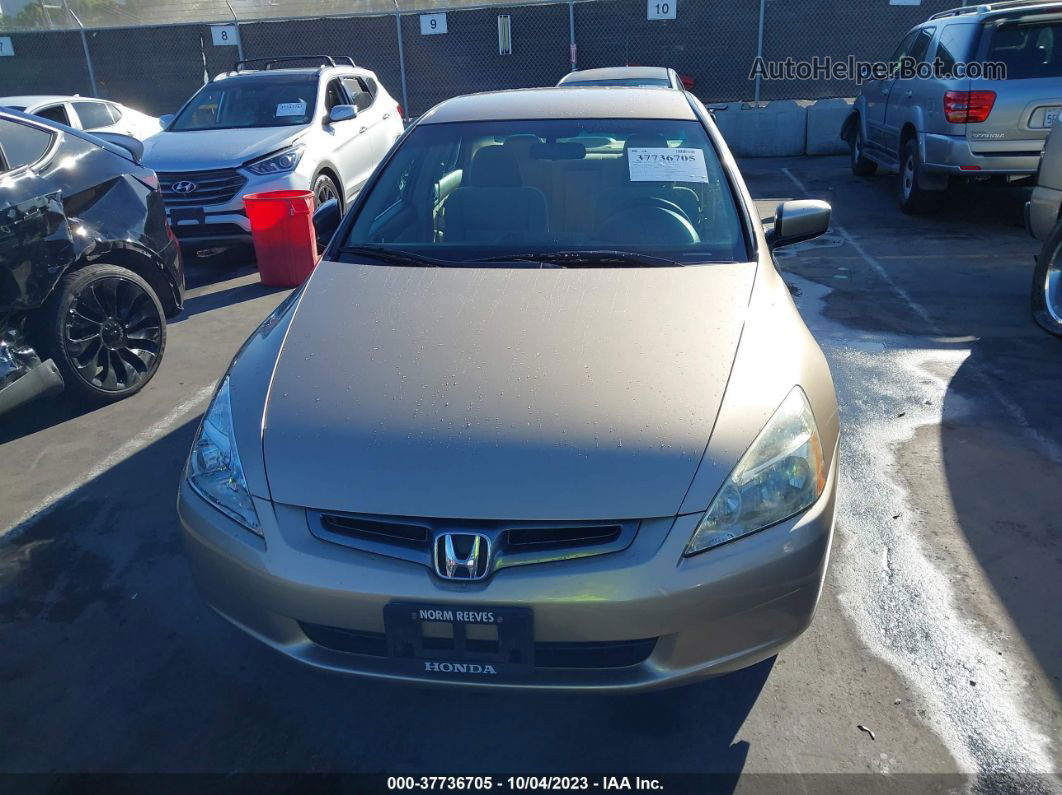 2005 Honda Accord Sdn Lx Tan vin: 1HGCM56405A090701