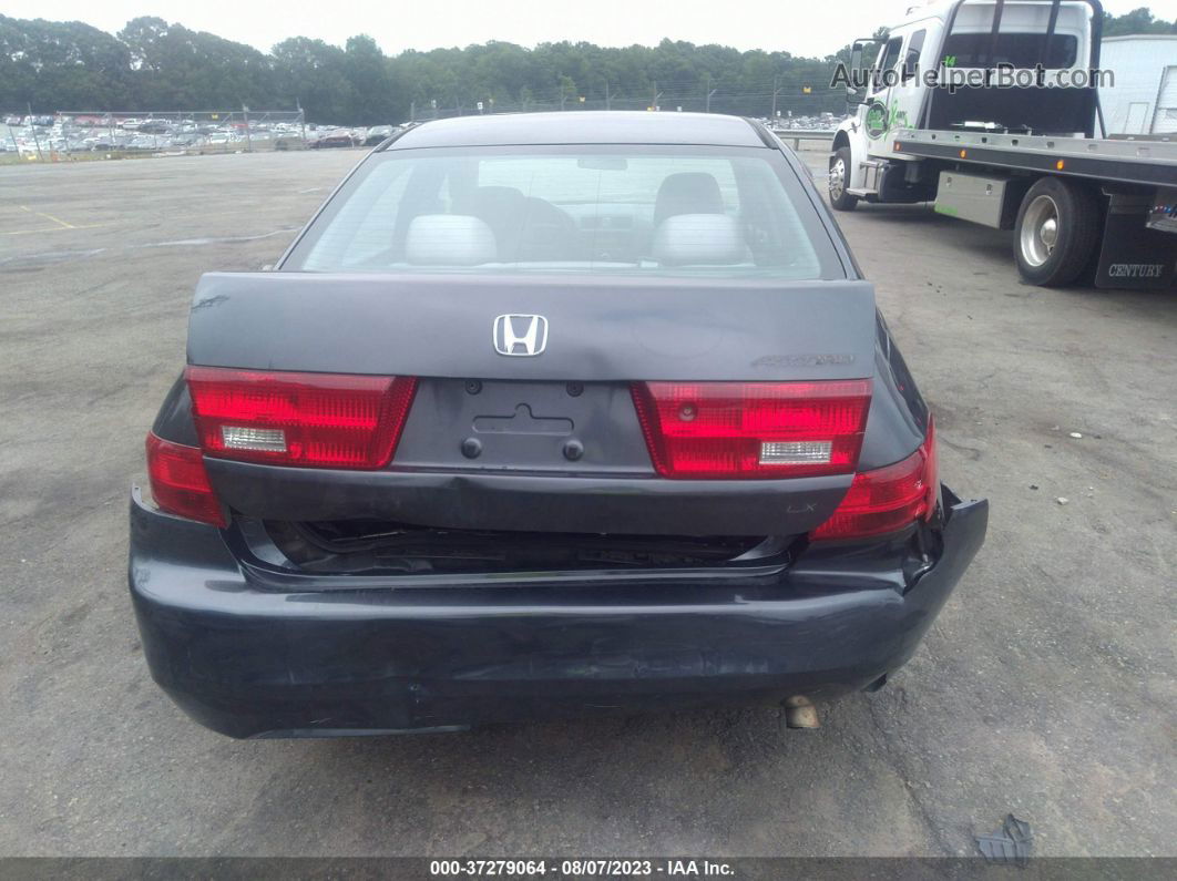 2005 Honda Accord Sdn Lx Gray vin: 1HGCM56405A104077