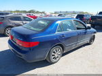 2005 Honda Accord 2.4 Lx Blue vin: 1HGCM56405A114558