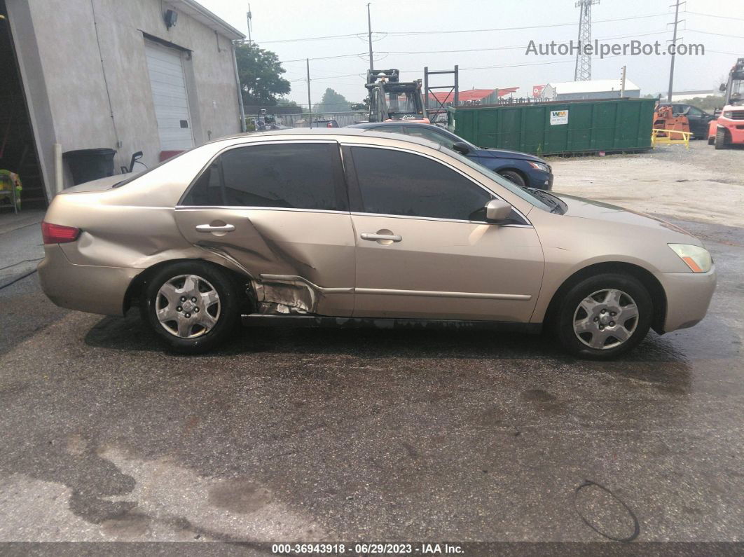 2005 Honda Accord Sdn Lx Gold vin: 1HGCM56405A171228